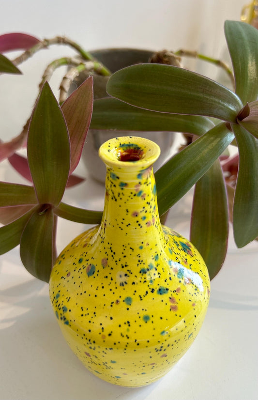 Hand thrown vase