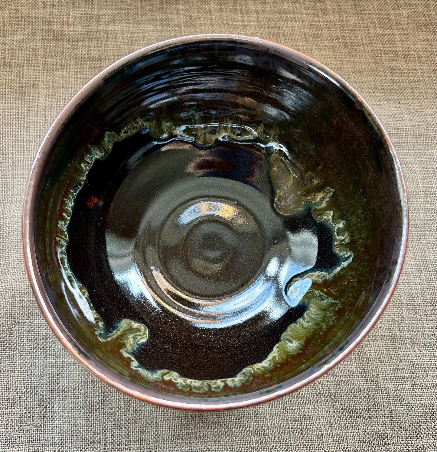 Hand thrown bowl