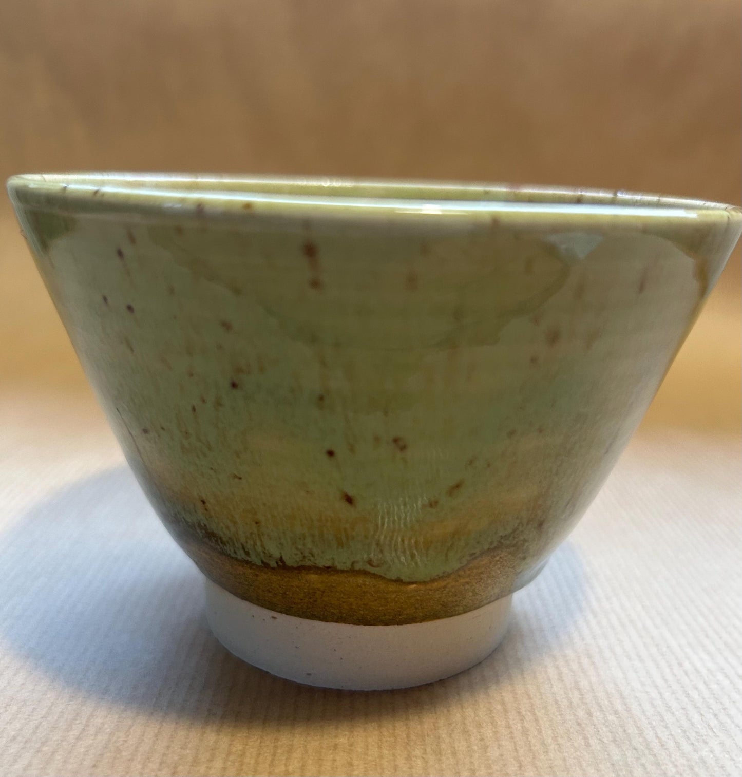 Hand thrown bowl