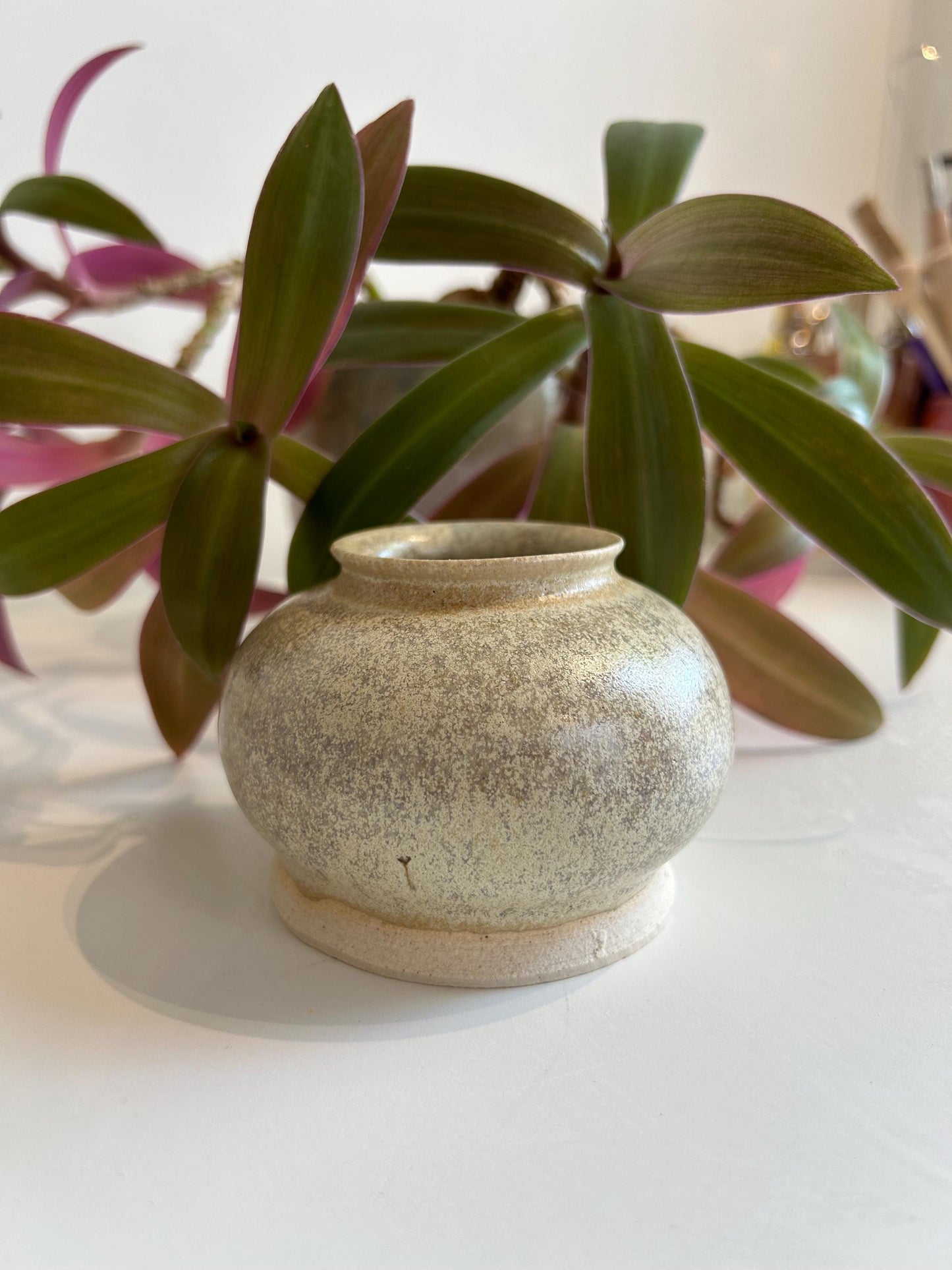Hand thrown vase