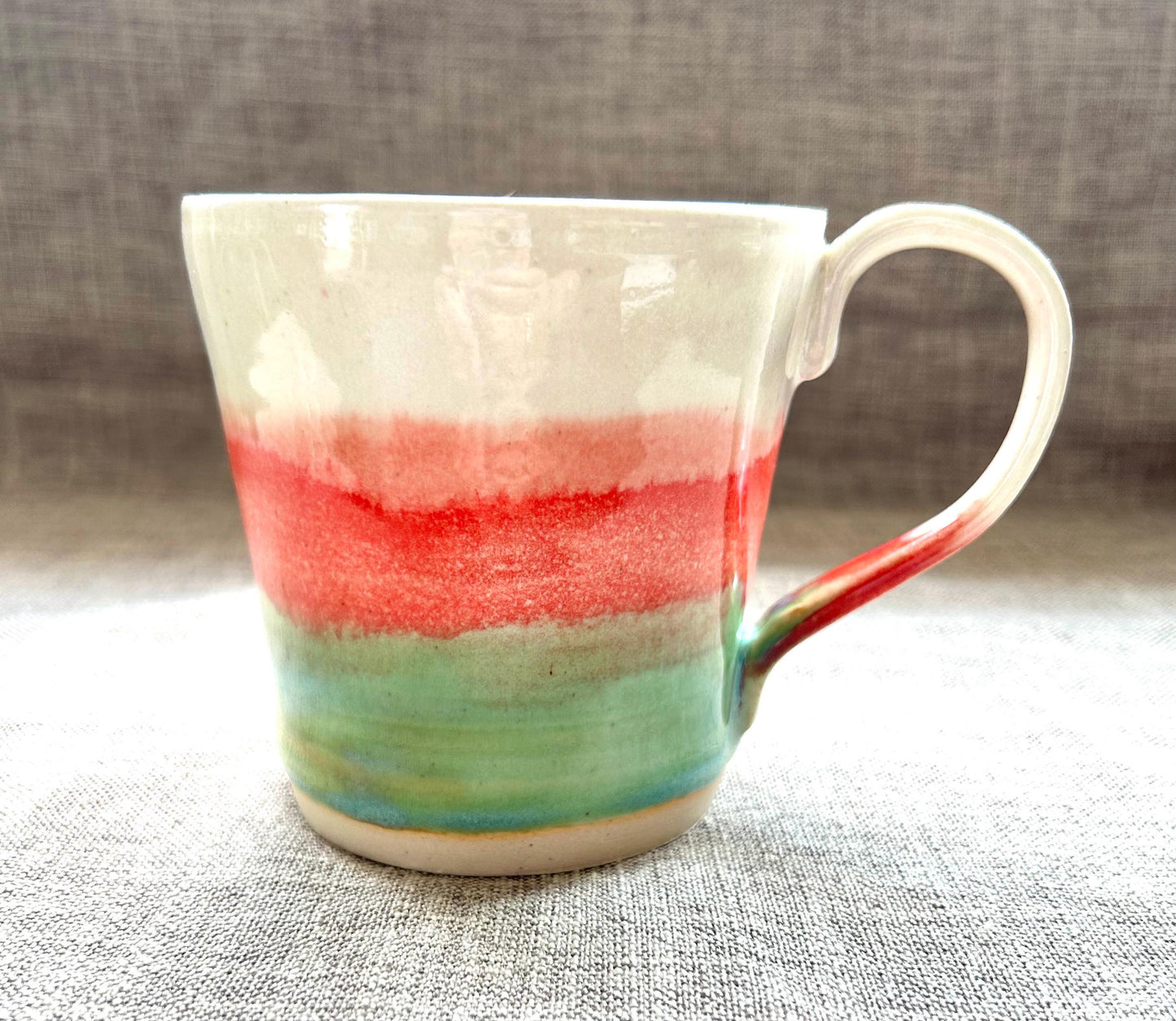 Hand thrown mug