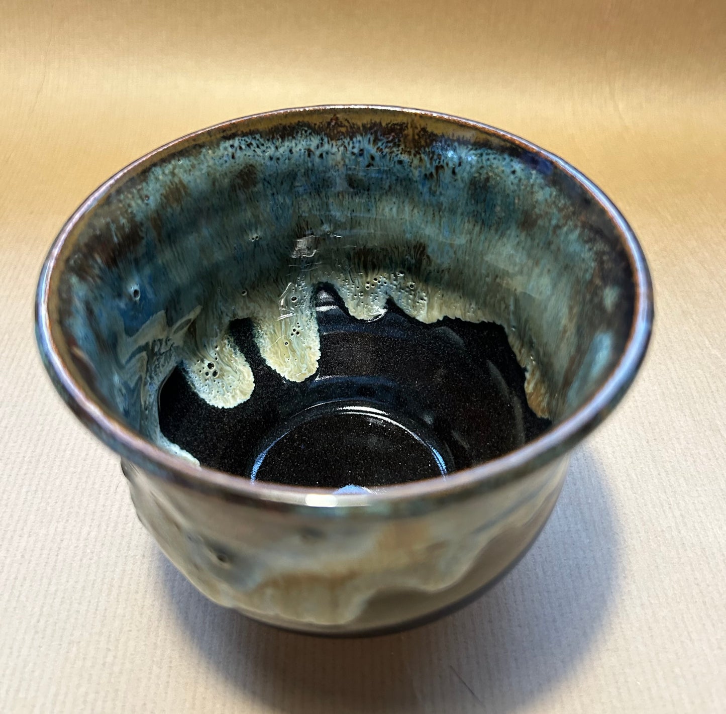 Hand thrown pot