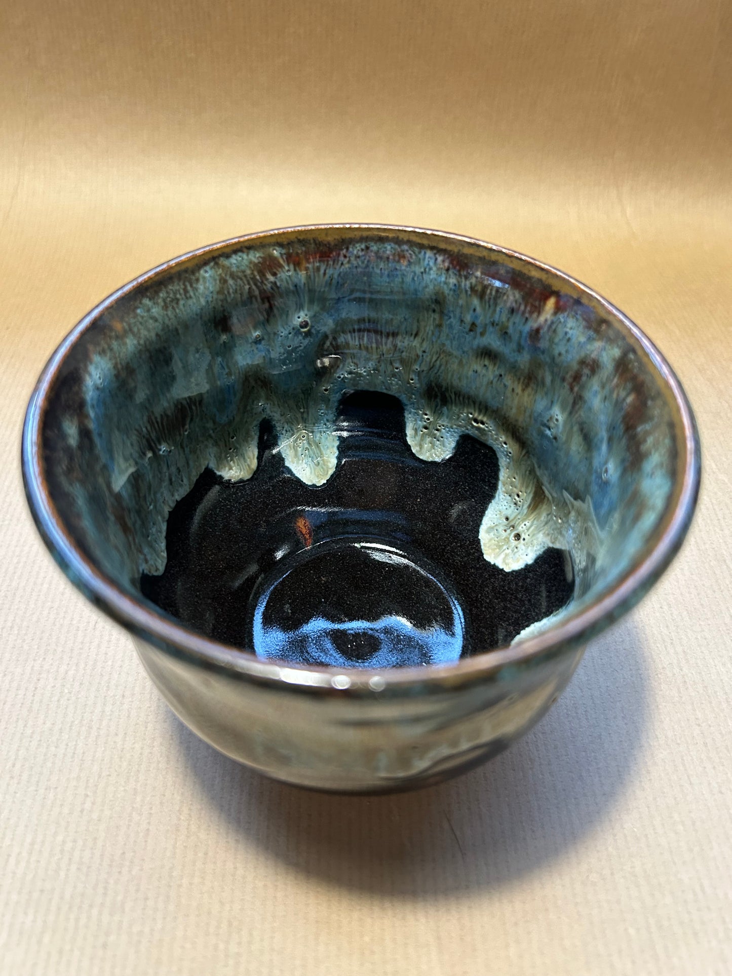 Hand thrown pot