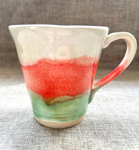 Hand thrown mug