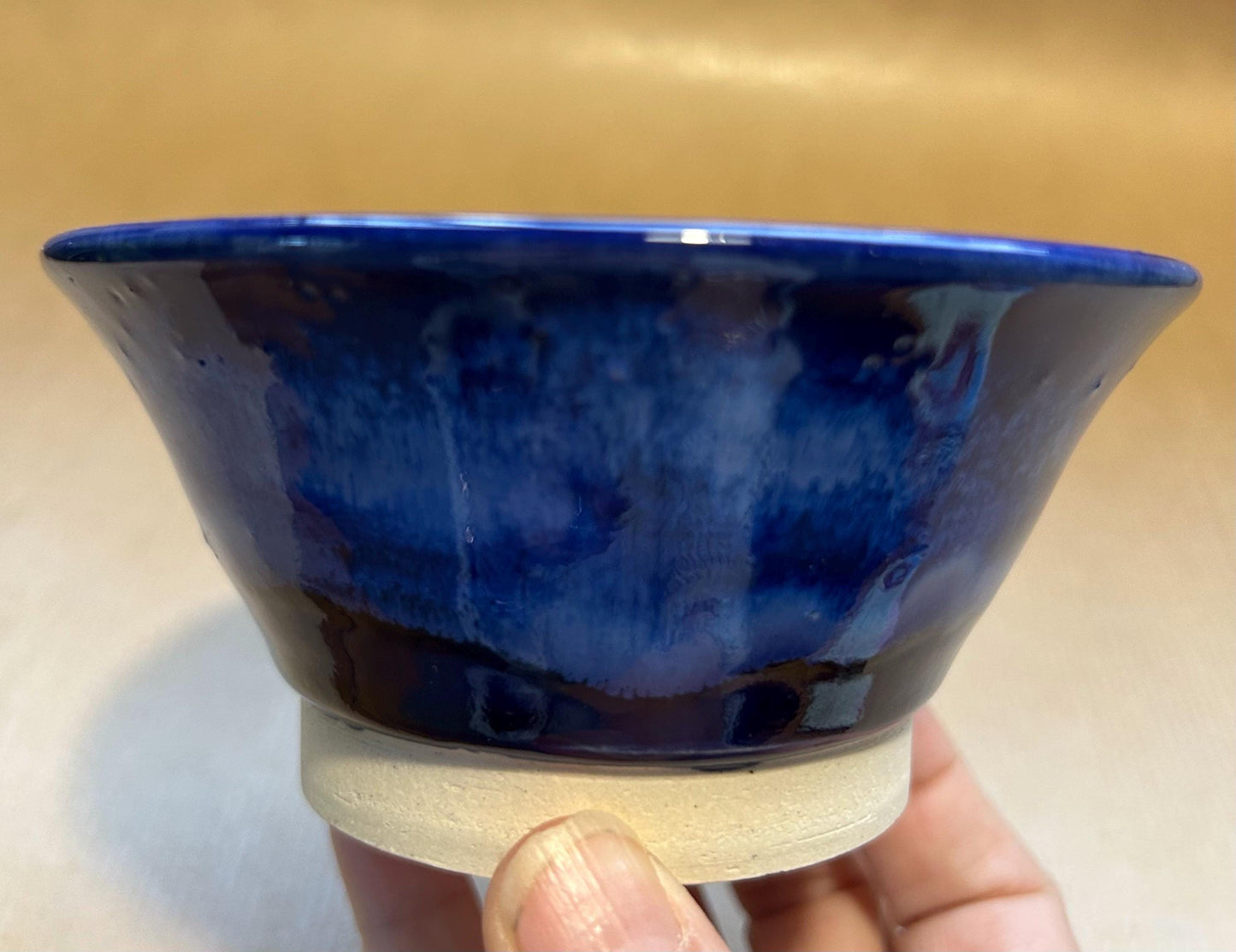 Hand thrown decorative bowl