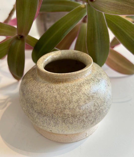 Hand thrown vase