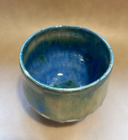 Hand thrown pot