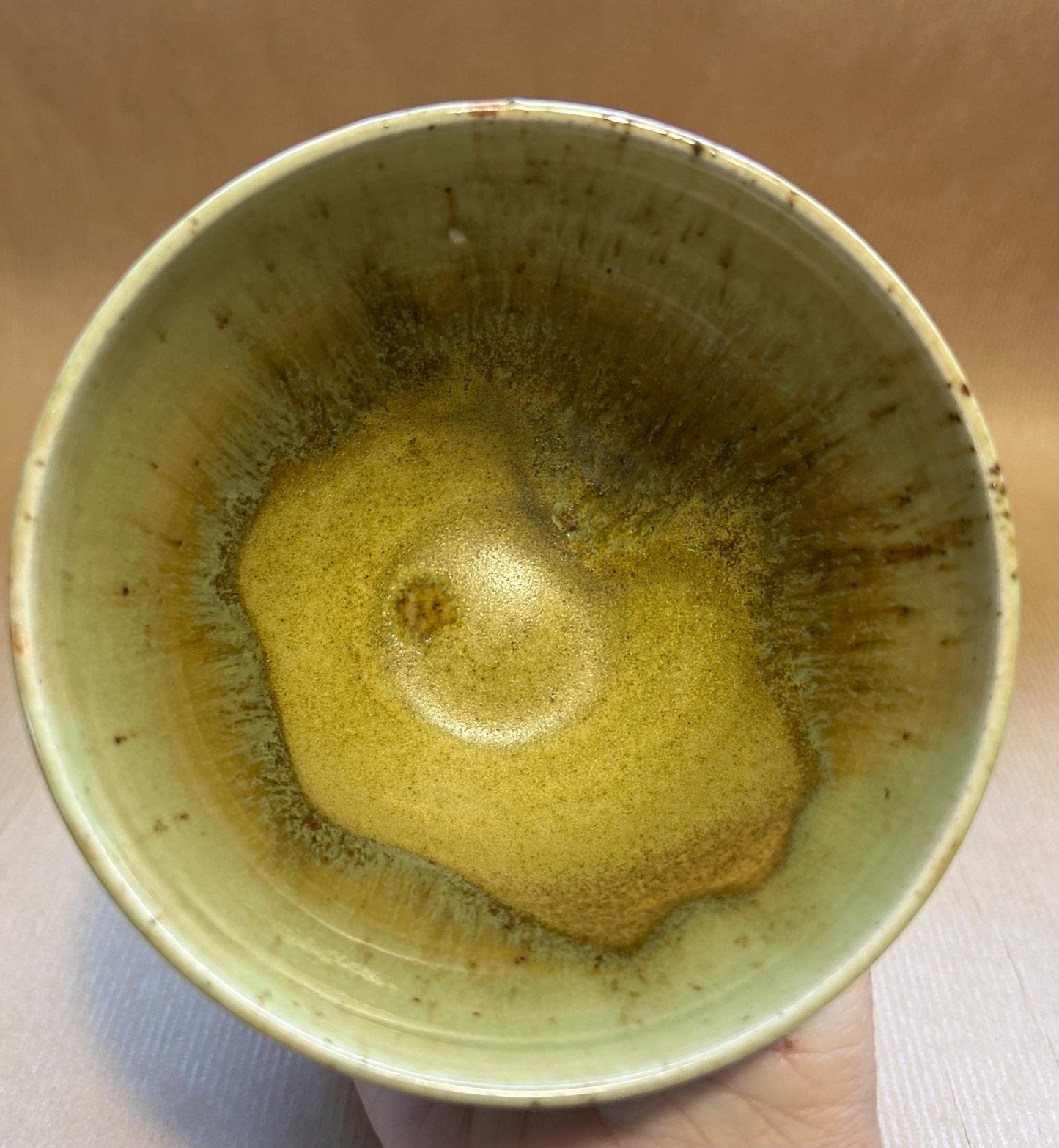 Hand thrown bowl