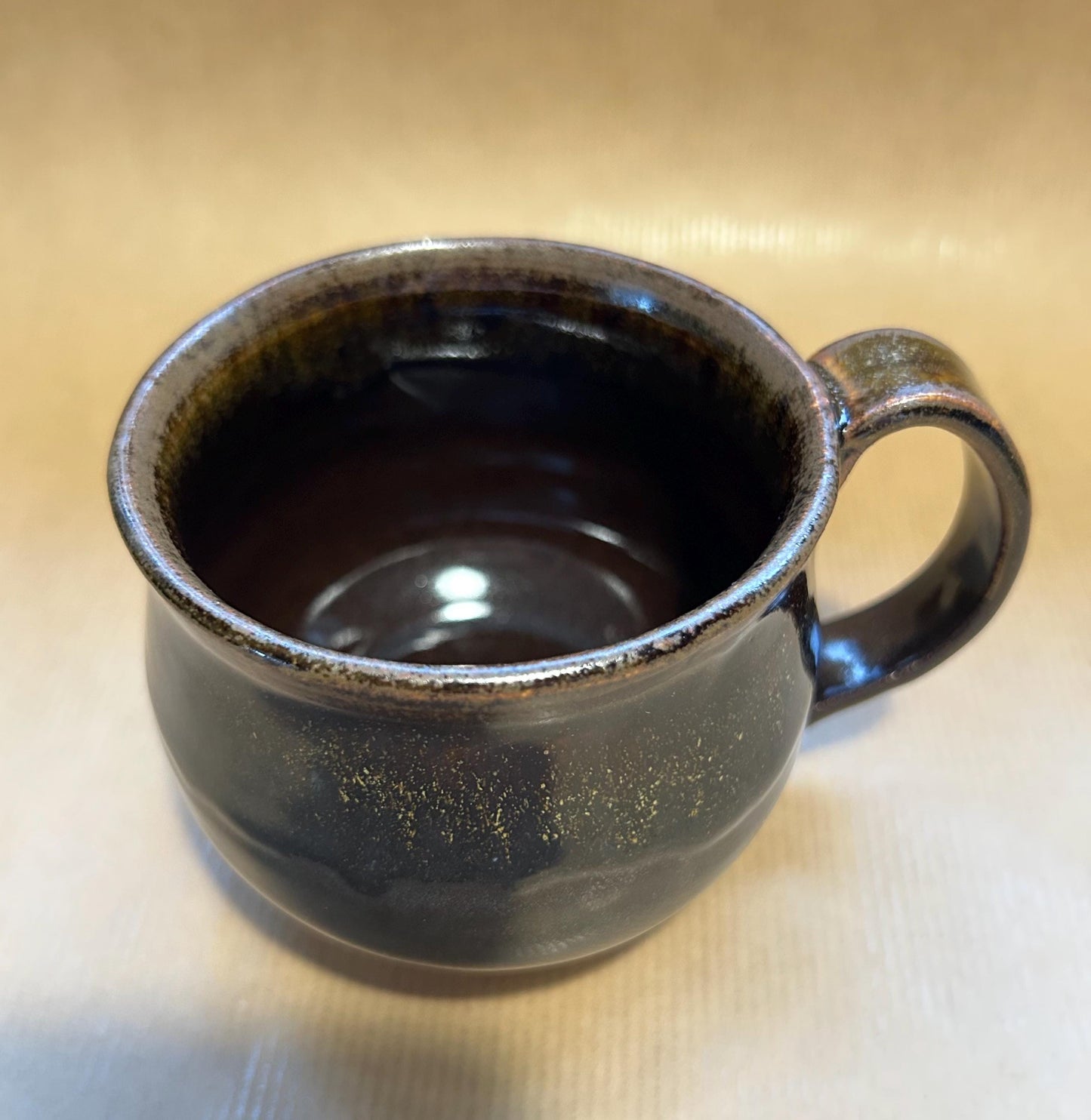 Hand thrown mug