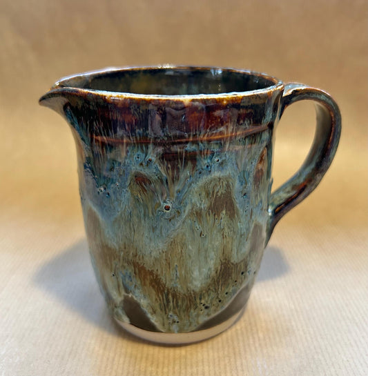 Hand thrown jug