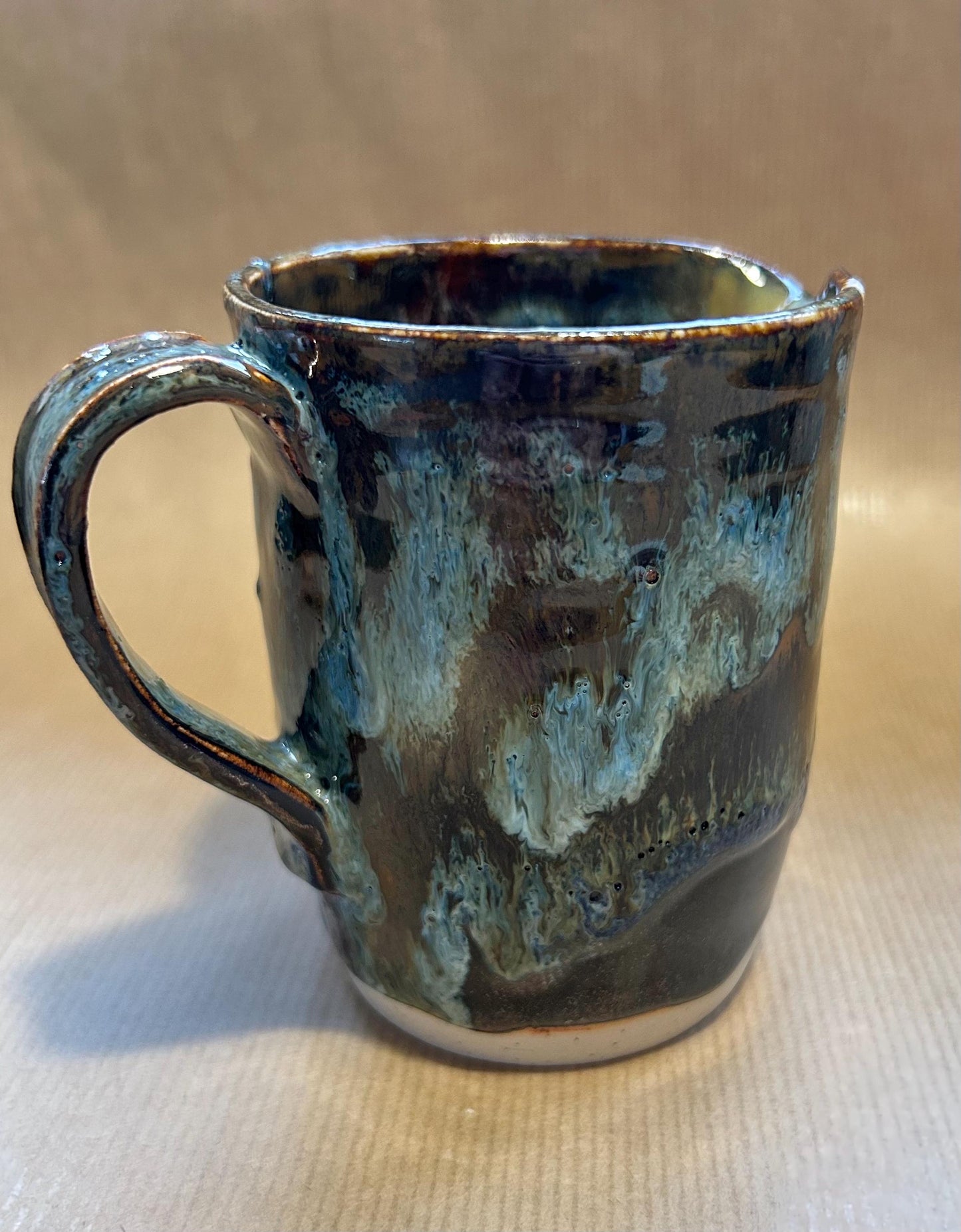 Hand thrown jug