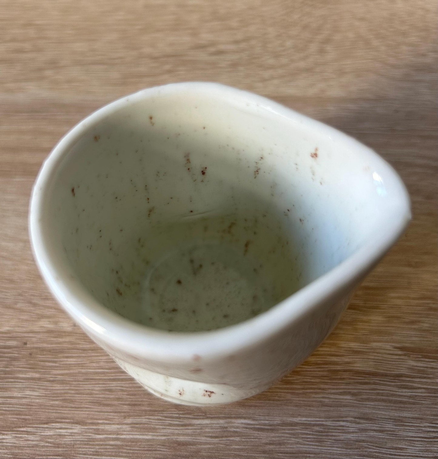 Hand thrown tiny jug