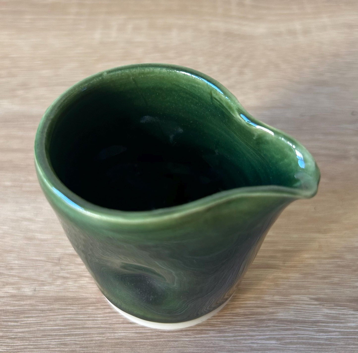 Hand thrown tiny jug