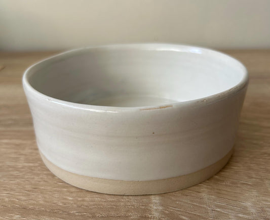 Hand thrown bowl