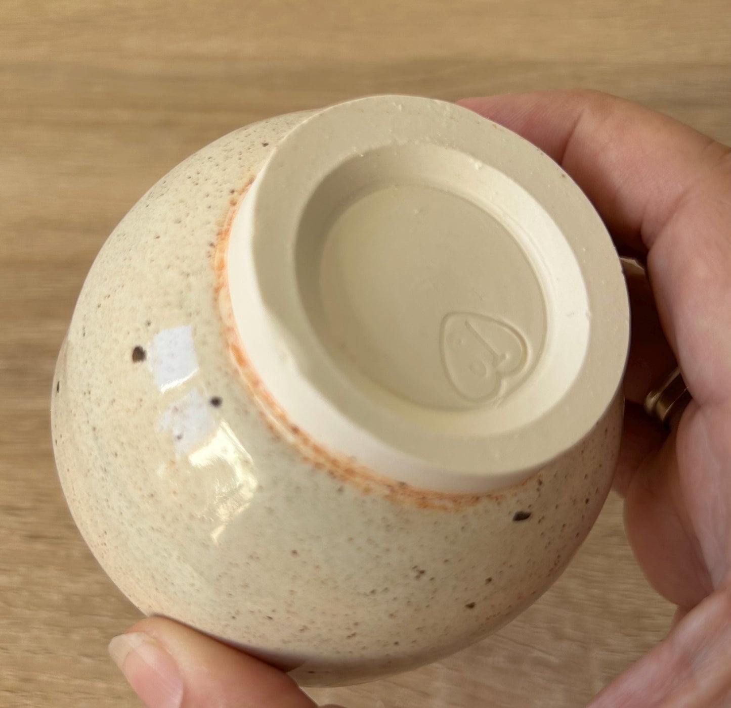 Hand thrown small trinket dish or bowl