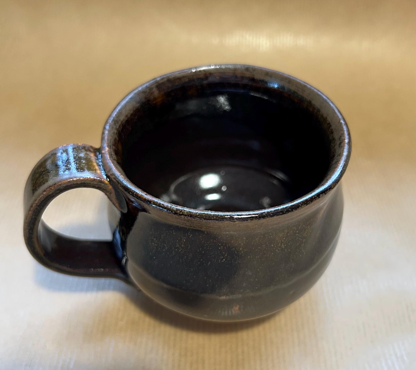 Hand thrown mug