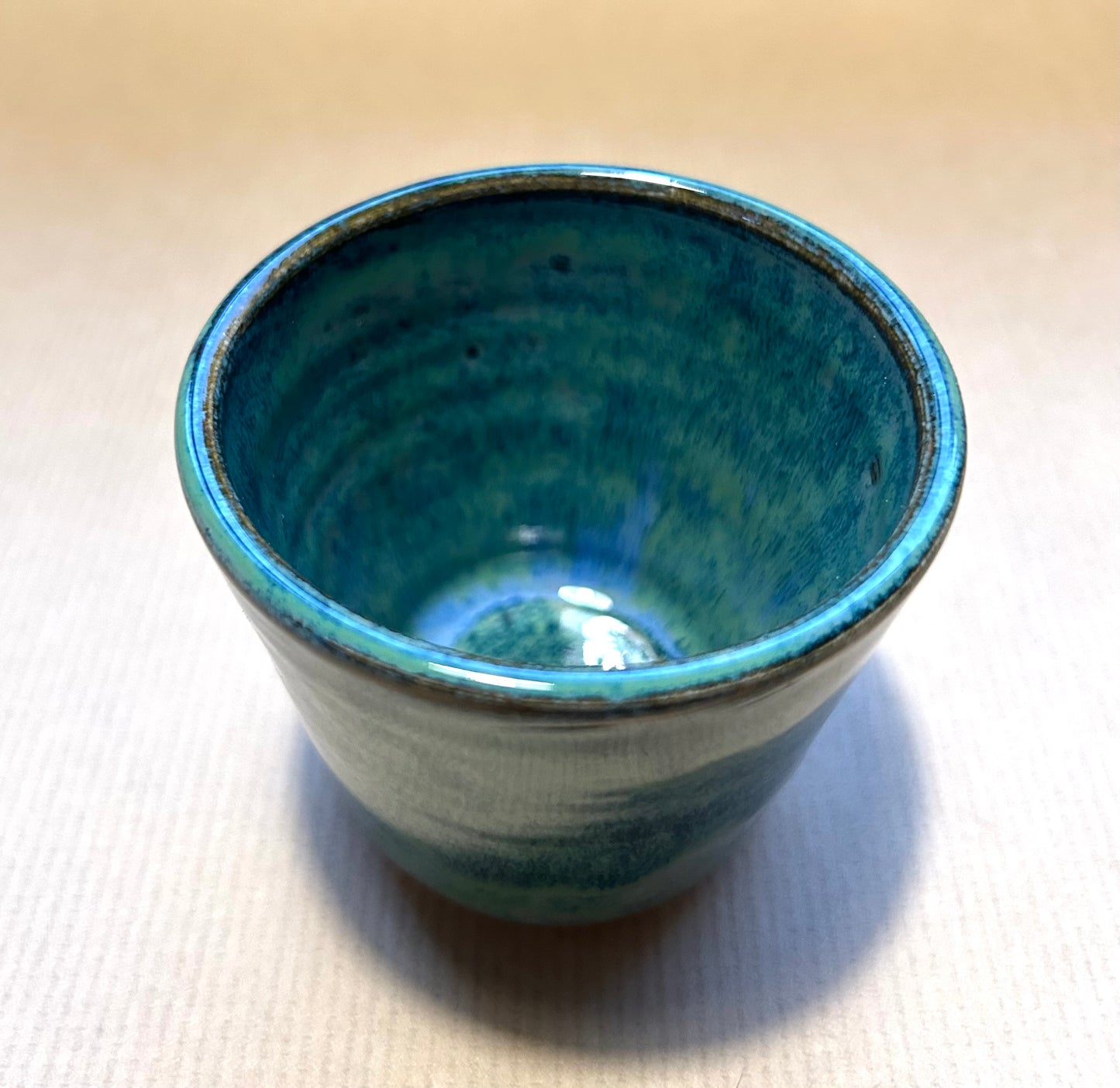 Hand thrown tiny pot