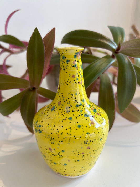 Hand thrown vase