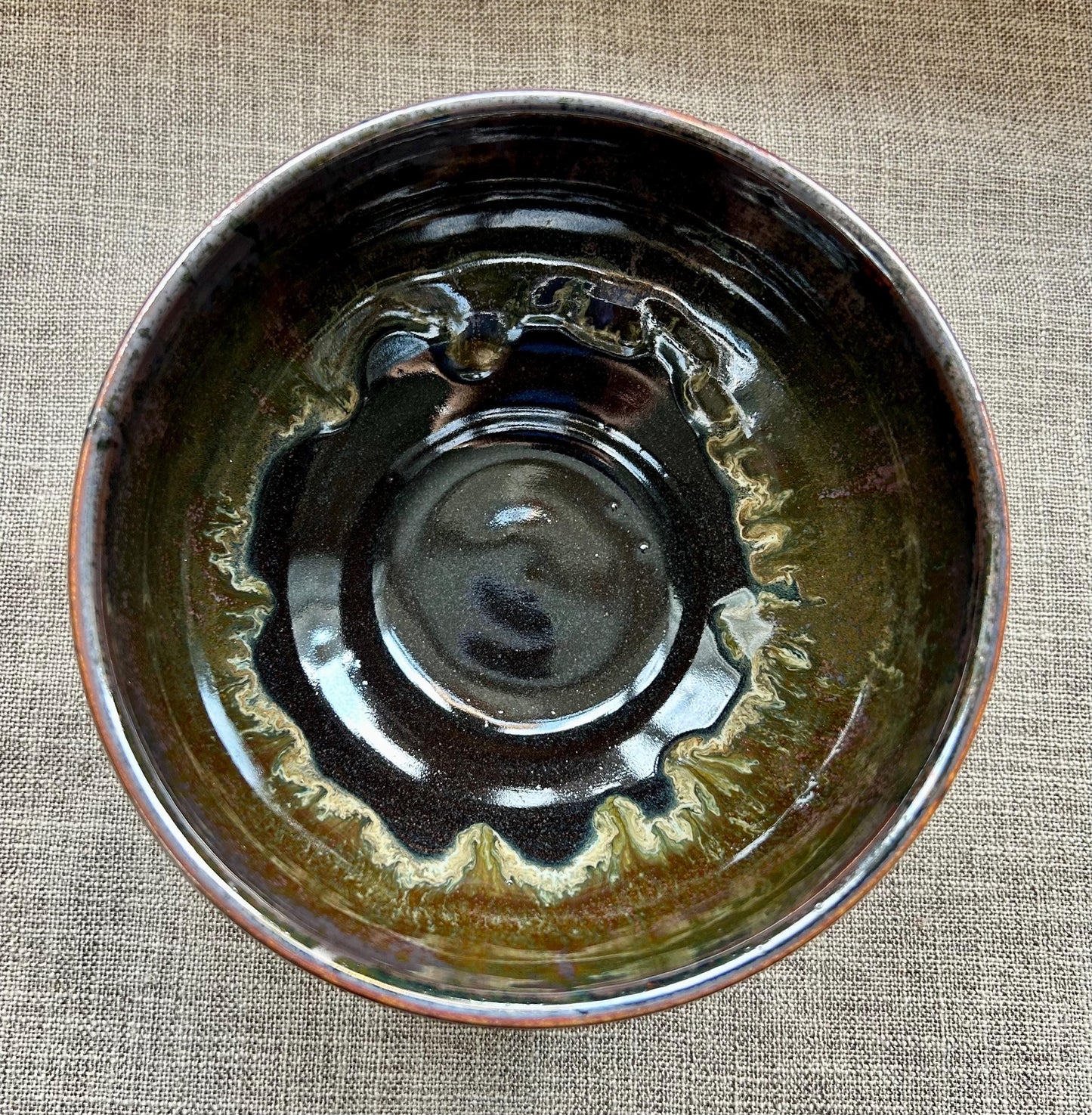 Hand thrown bowl