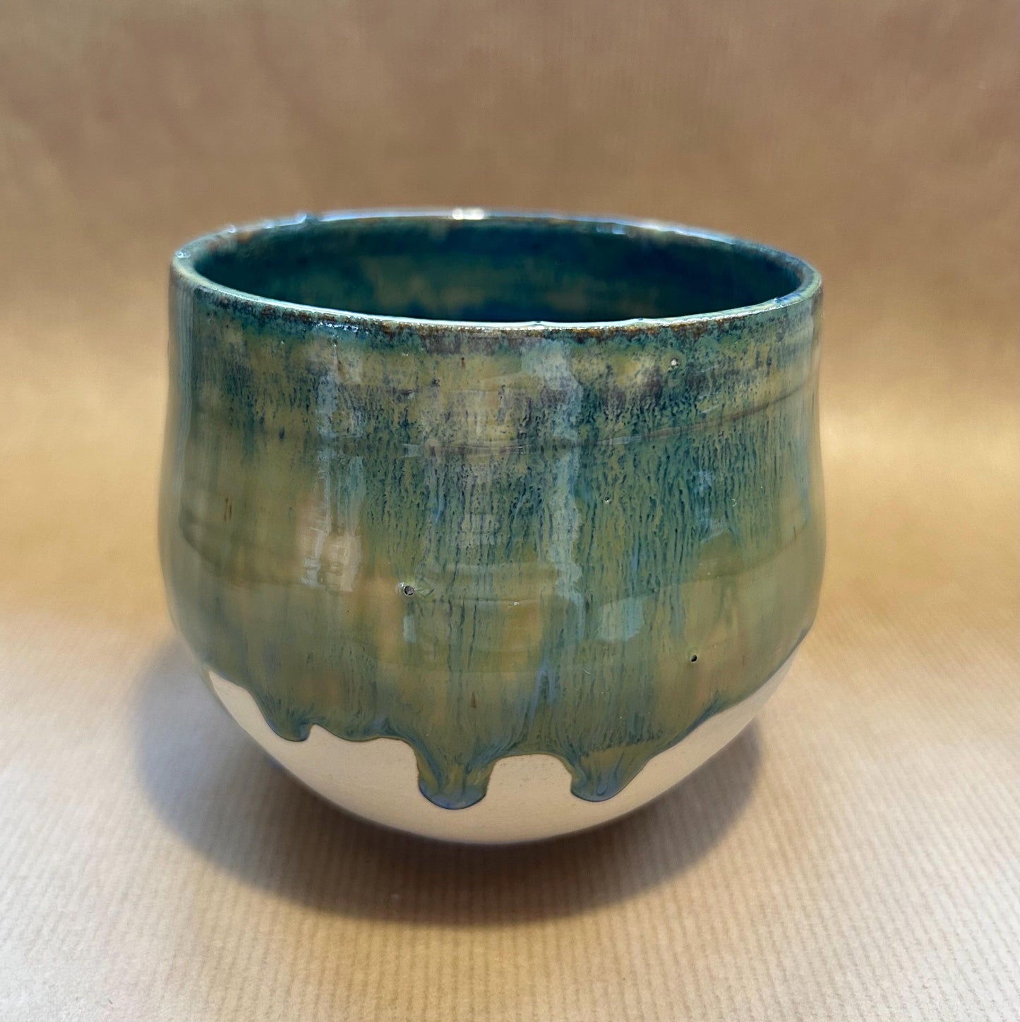 Hand thrown pot