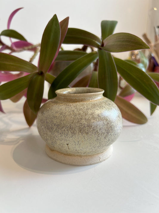 Hand thrown vase