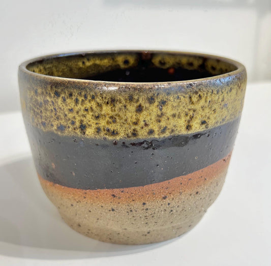 Hand thrown pot