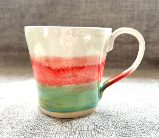 Hand thrown mug