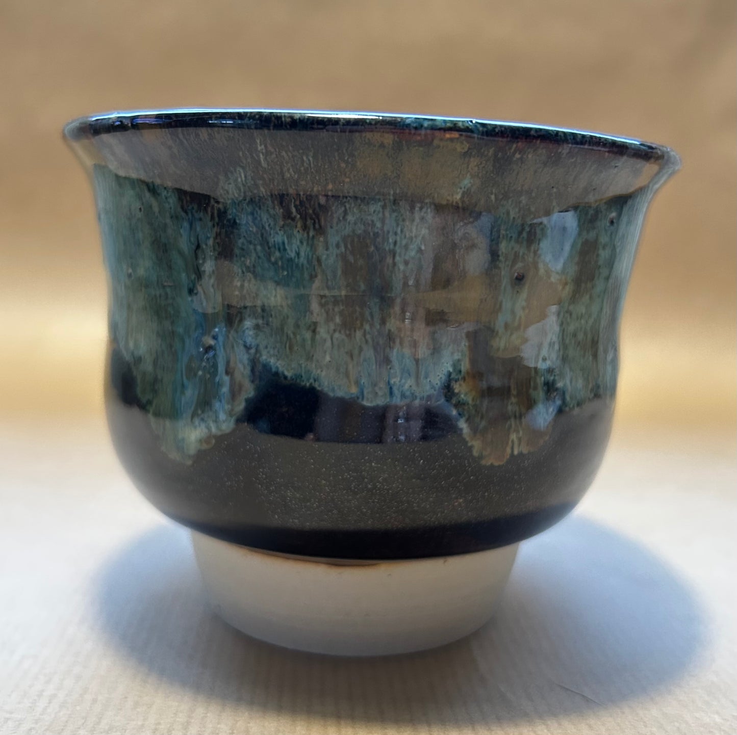 Hand thrown pot