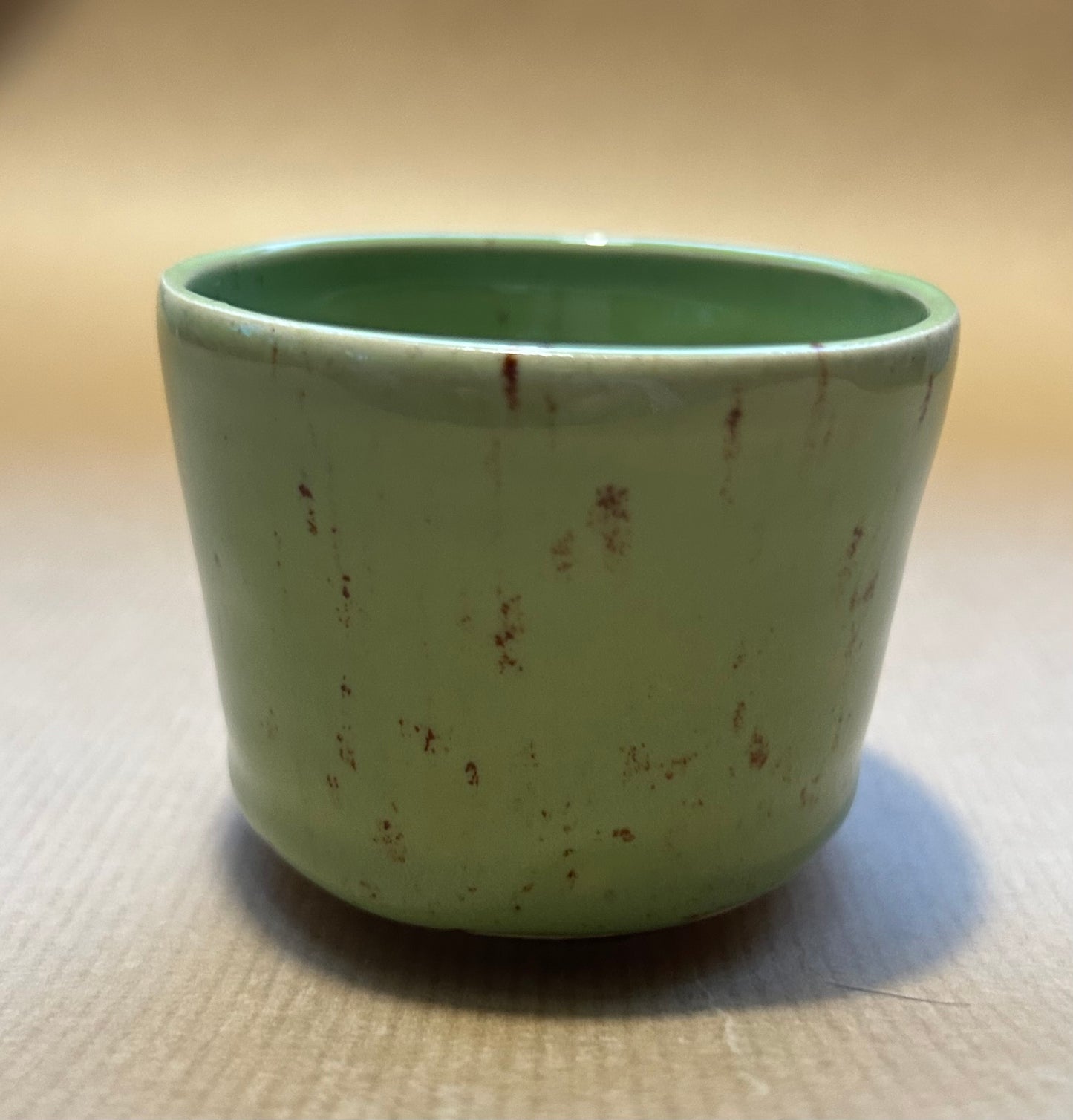 Hand thrown tiny pot