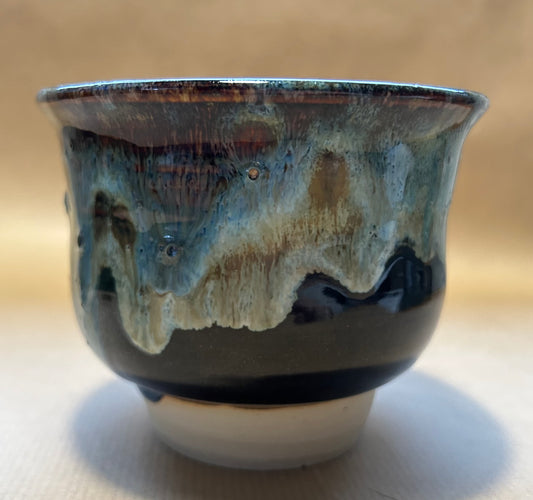 Hand thrown pot