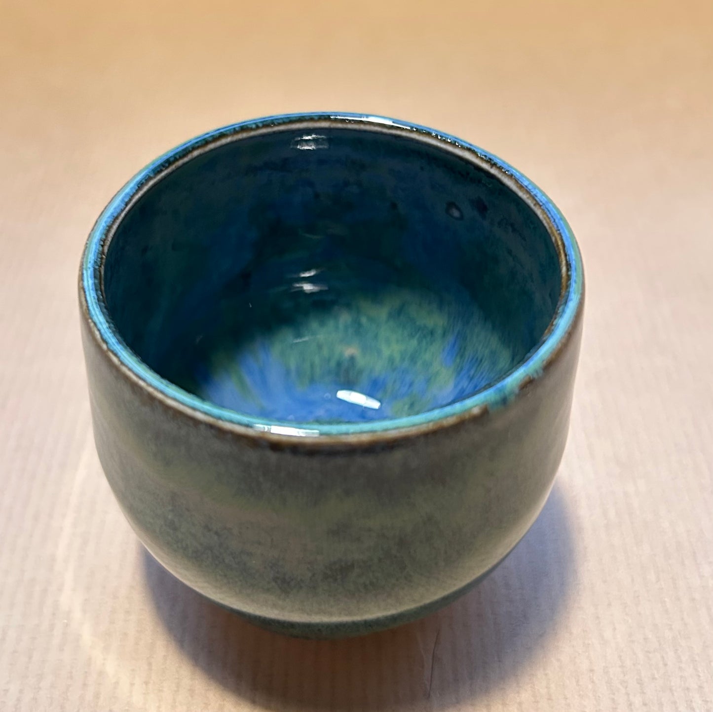 Hand thrown tiny pot
