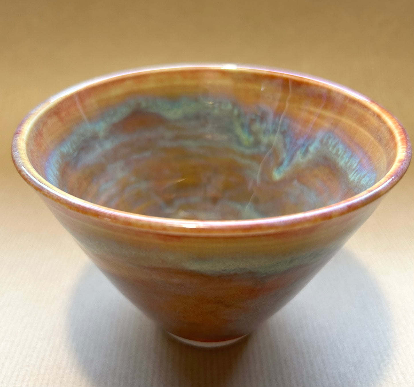 Hand thrown bowl