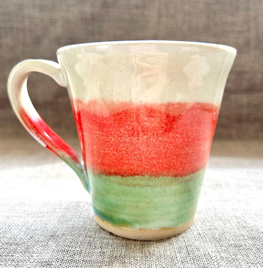 Hand thrown mug
