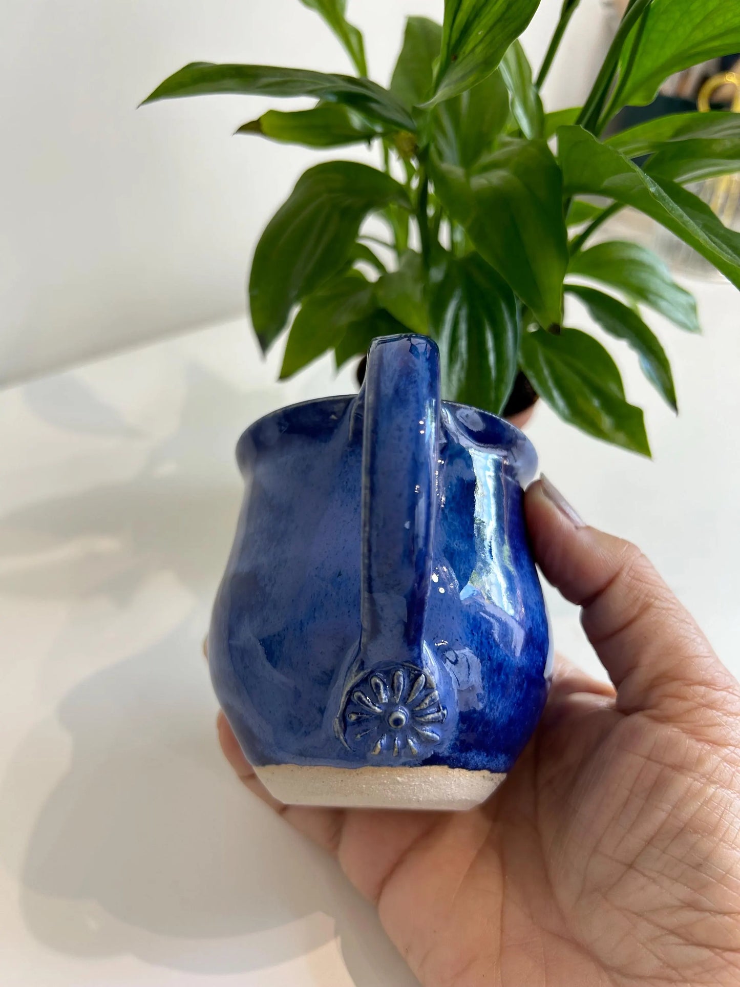 Hand thrown mug