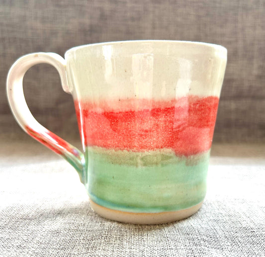 Hand thrown mug