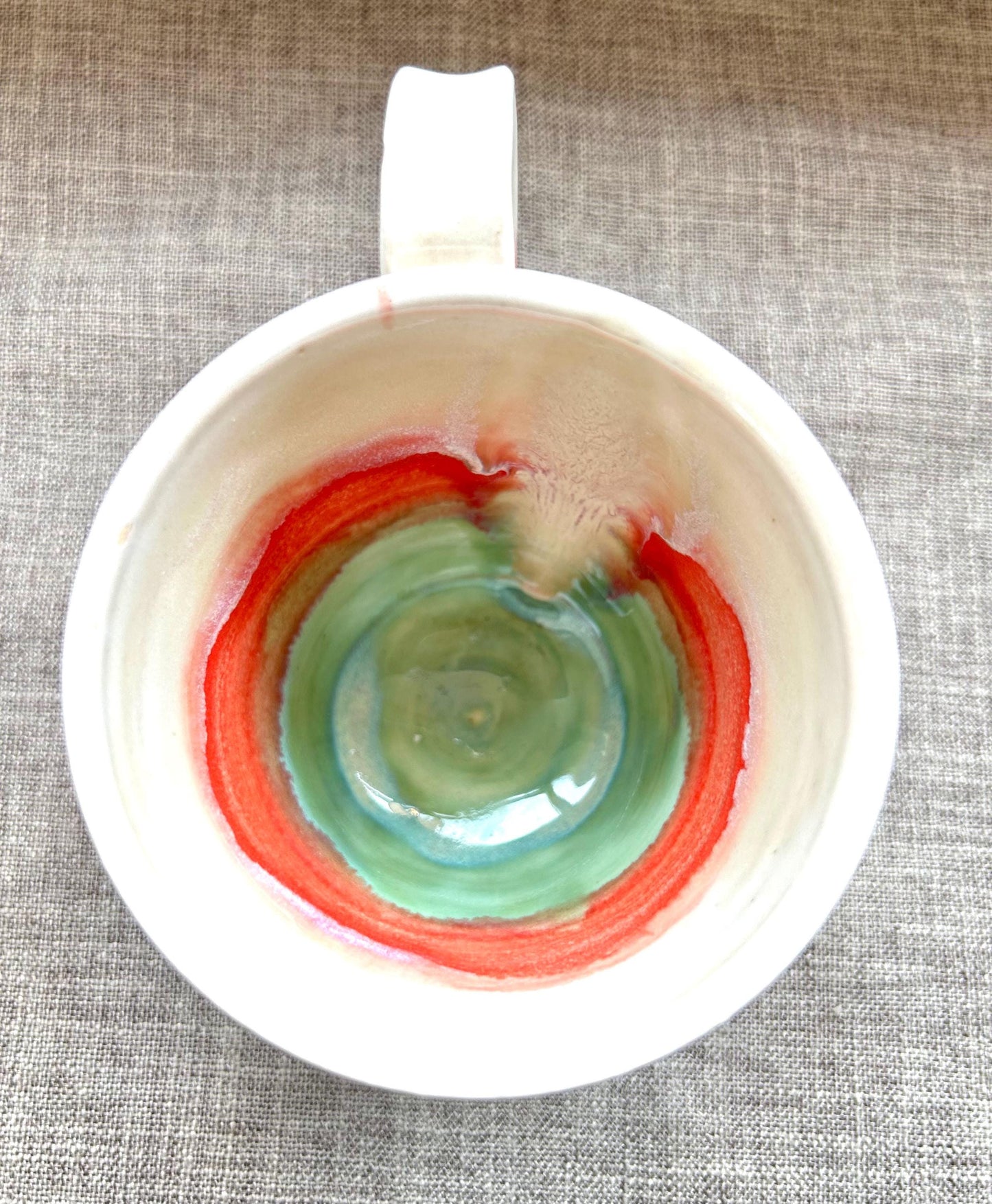 Hand thrown mug