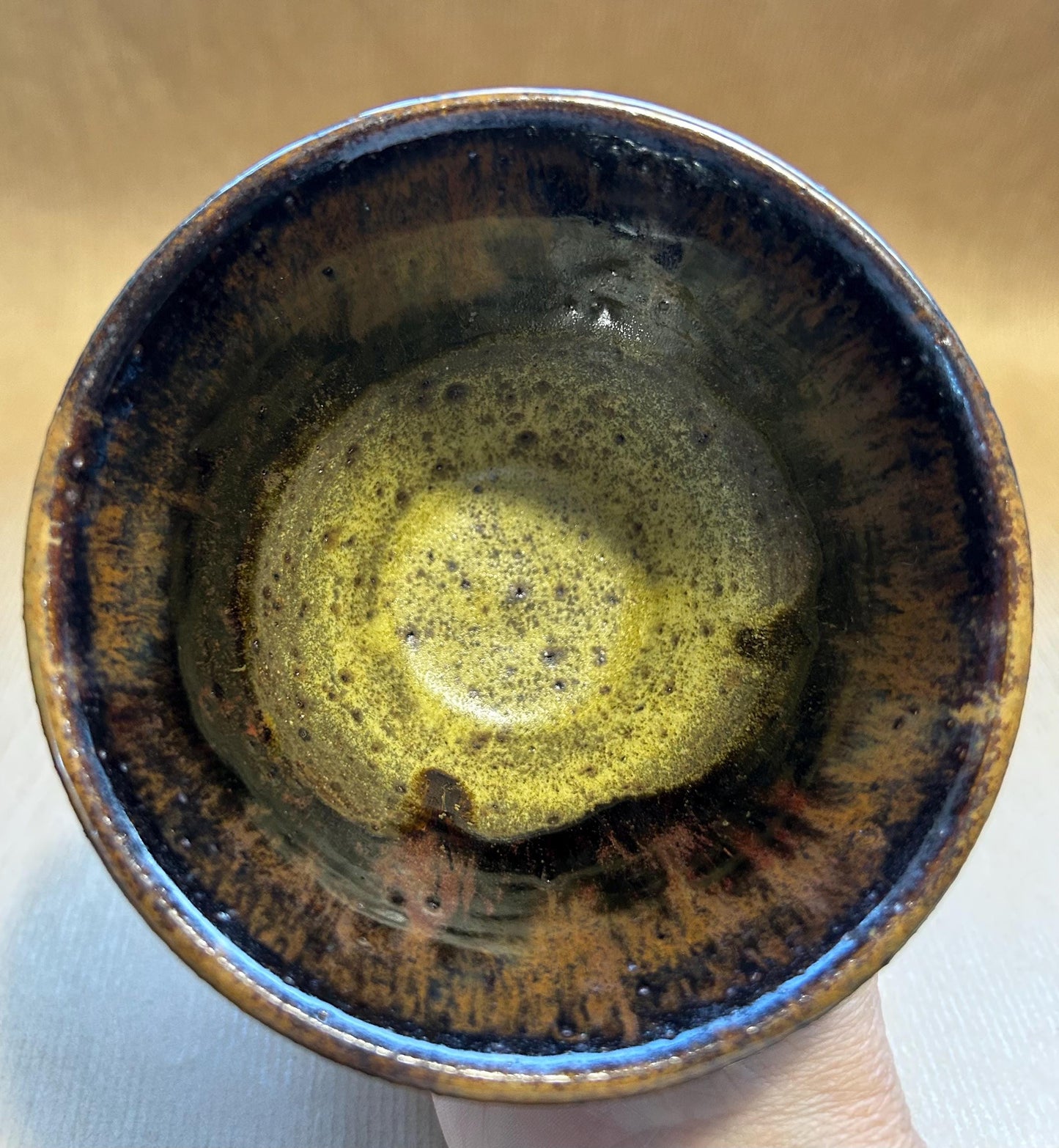 Hand thrown bowl