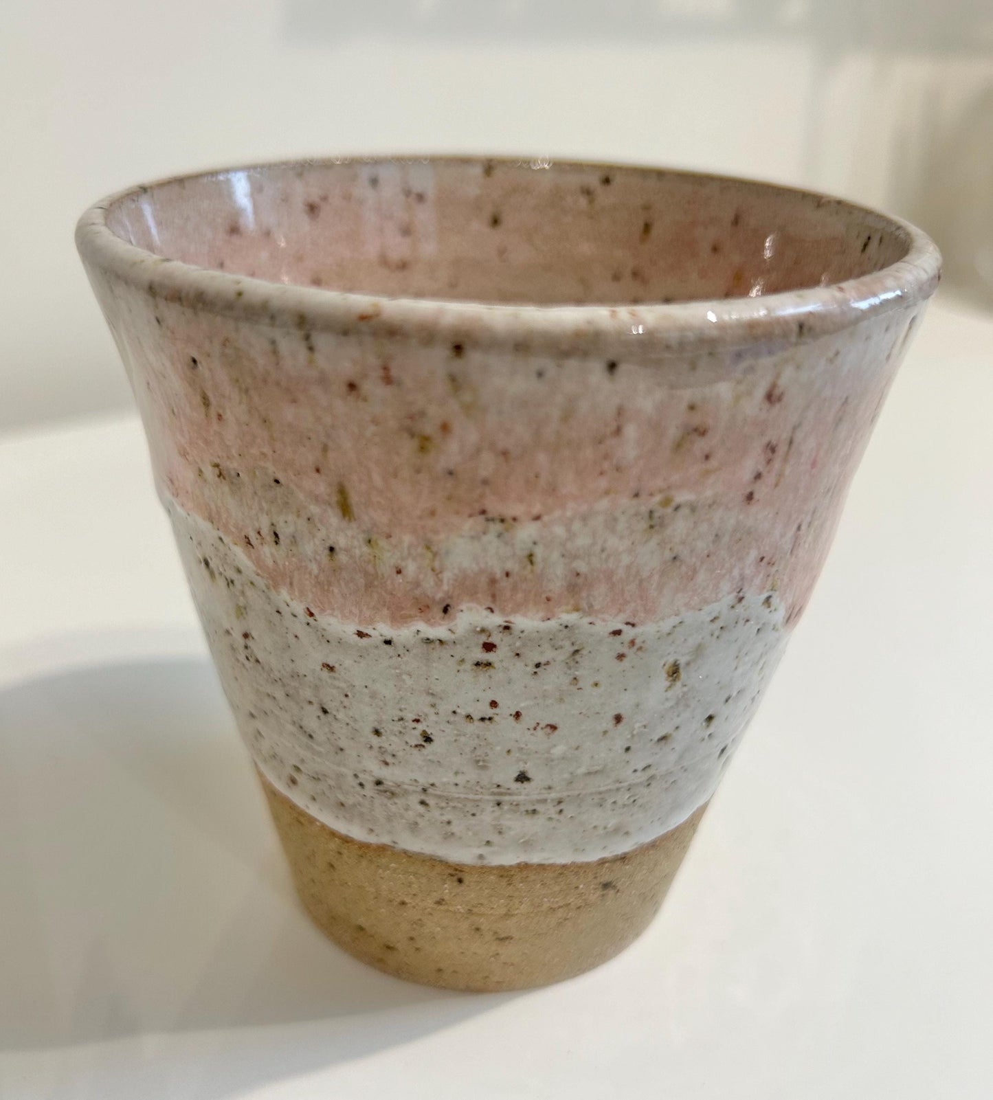 Hand thrown pot