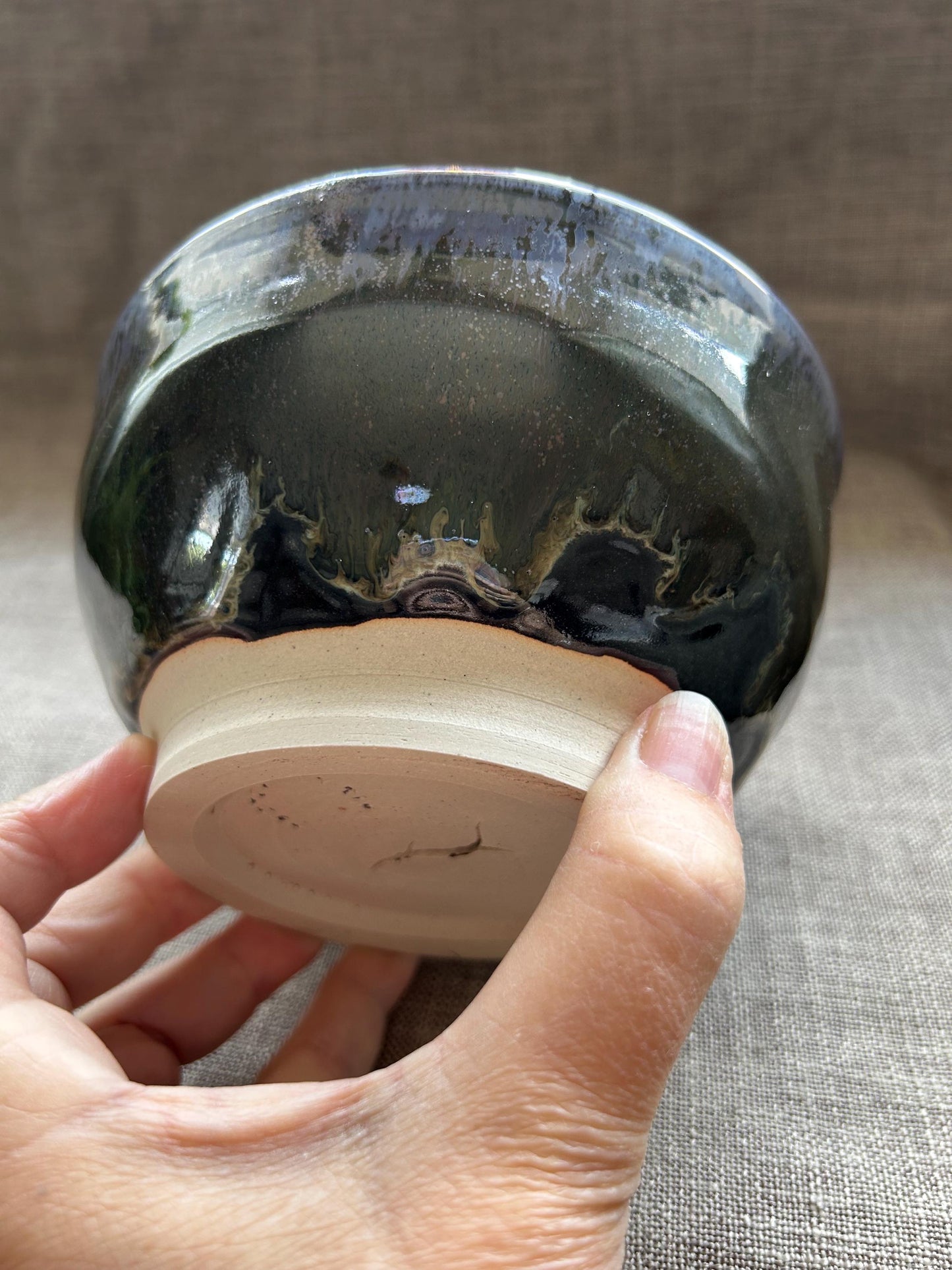 Hand thrown bowl