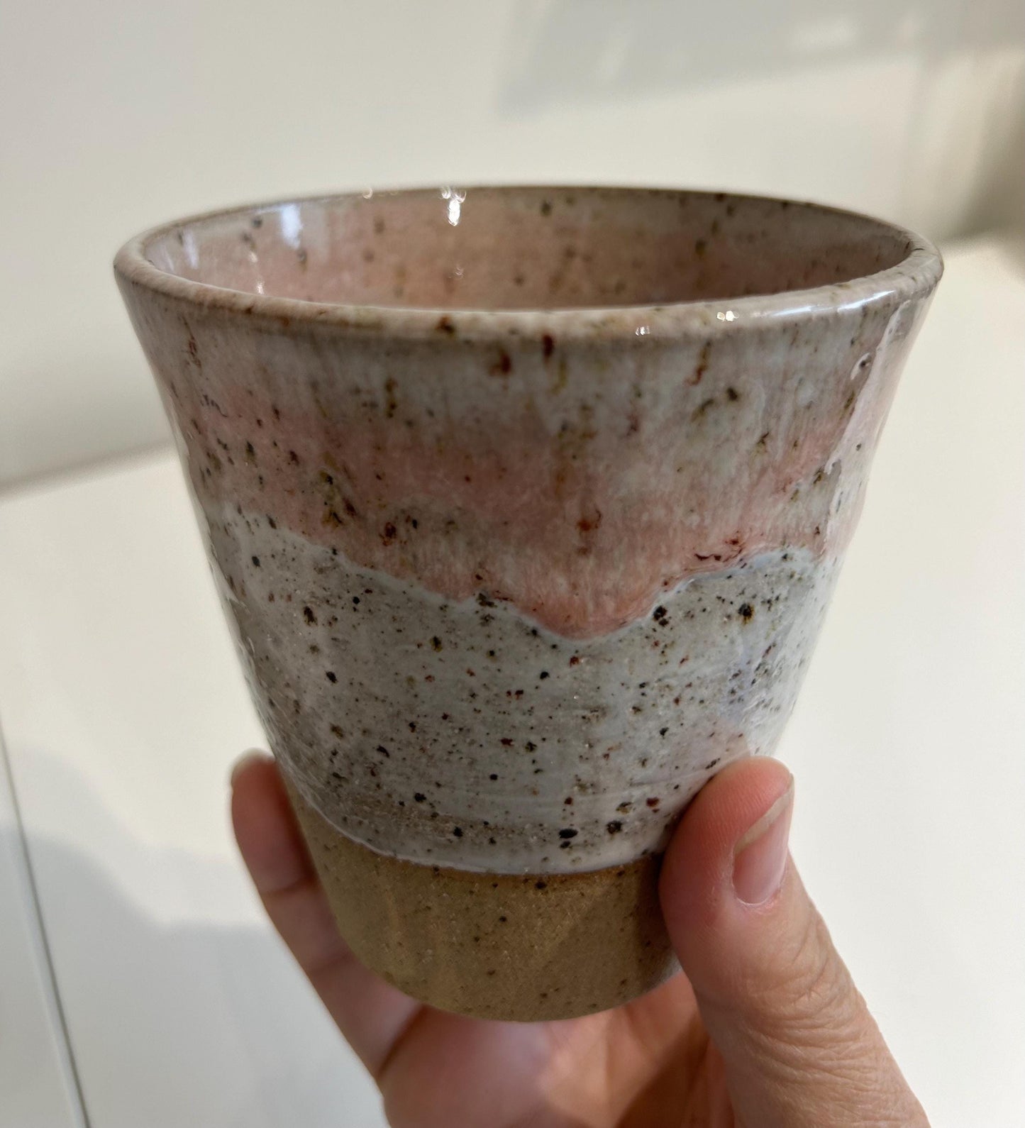 Hand thrown pot