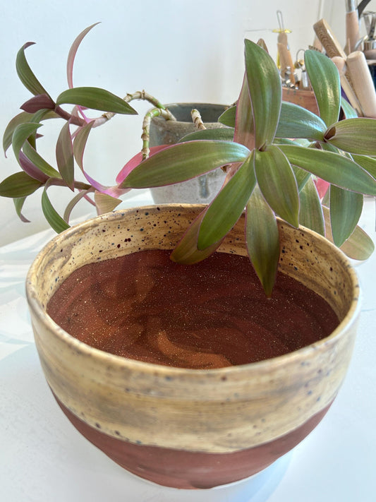Hand thrown bowl