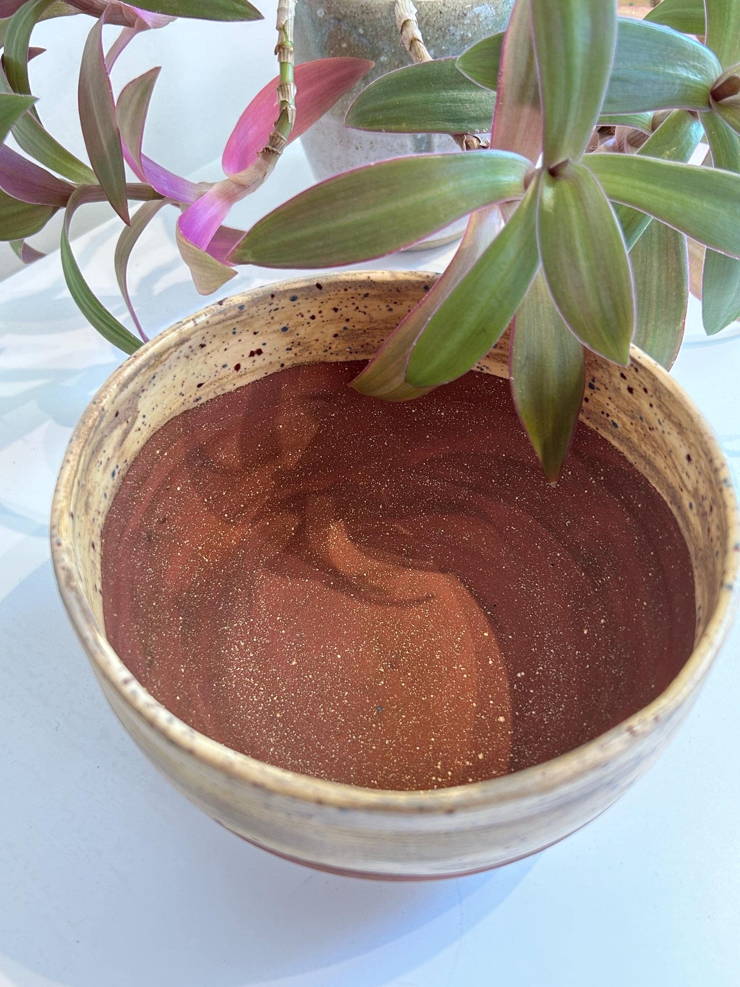 Hand thrown bowl