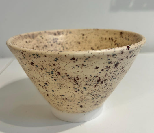Hand thrown decorative bowl