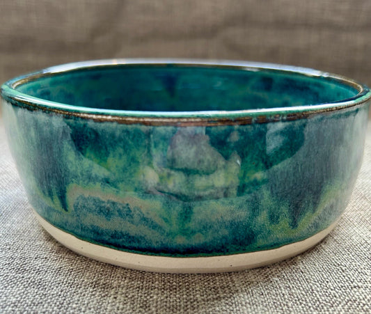 Hand thrown dish