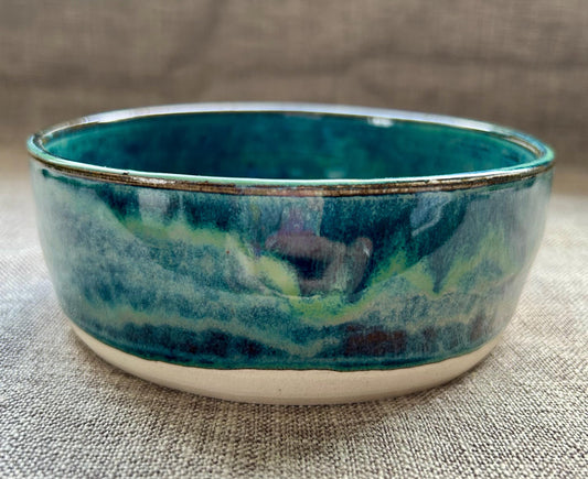 Hand thrown dish