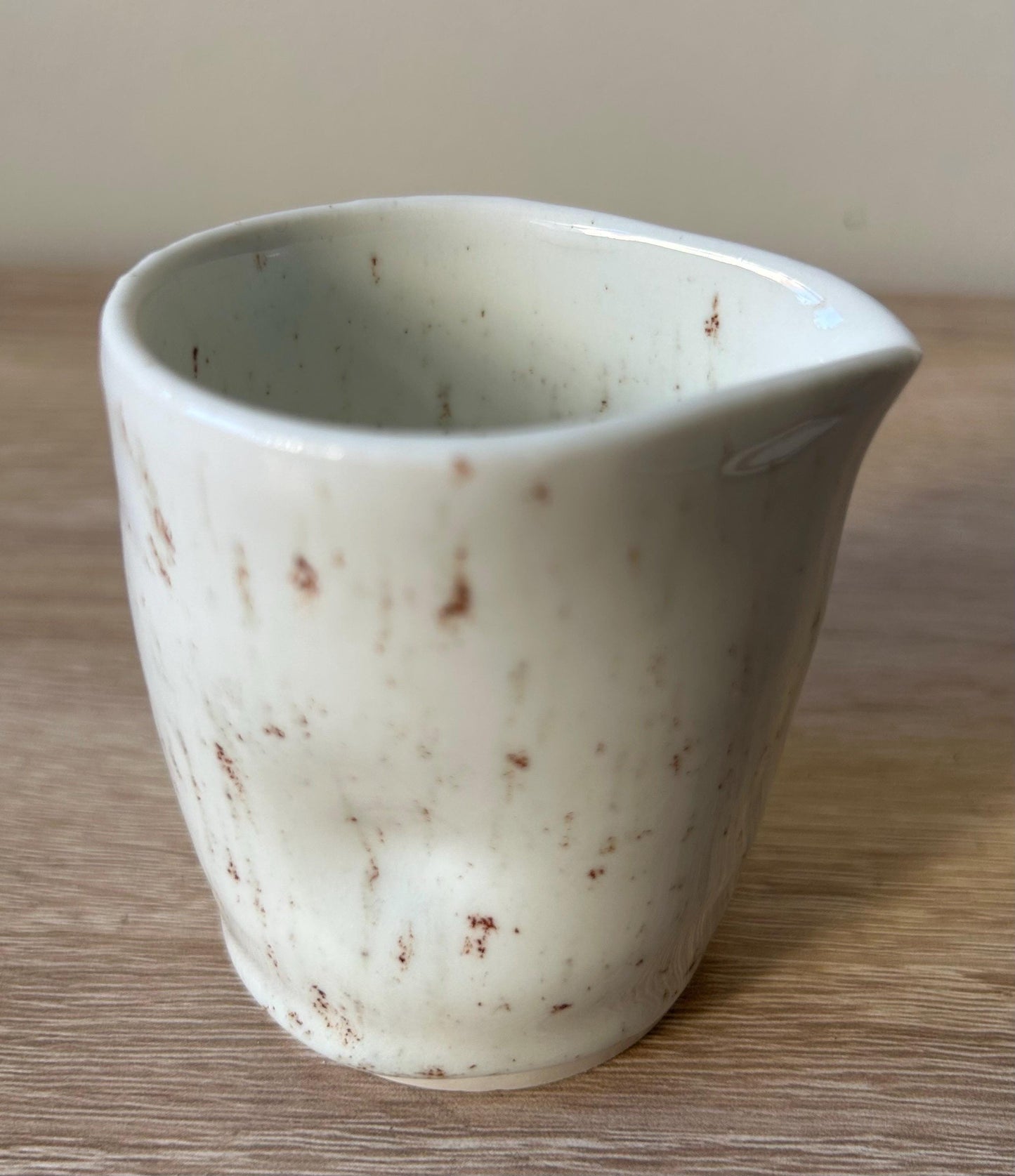 Hand thrown tiny jug