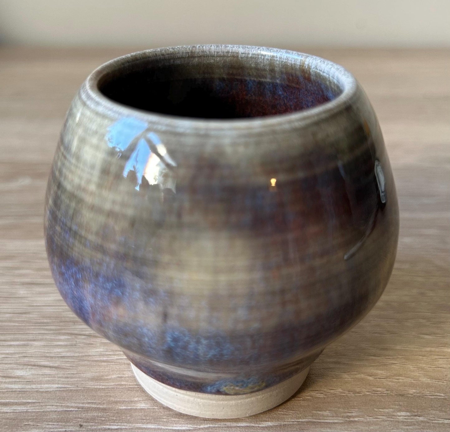 Hand thrown tiny pot