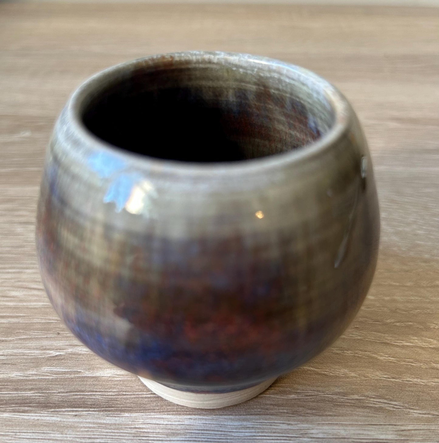 Hand thrown tiny pot