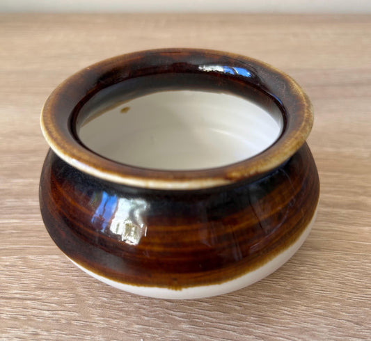 Hand thrown small trinket dish or pot