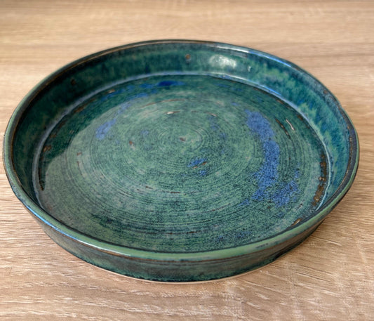 Hand thrown plate